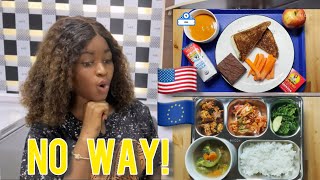 What School Lunch Looks Like Around The World | Around The World | Food Insider | Reaction