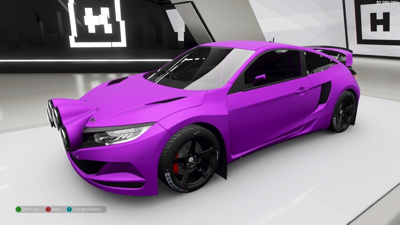 Forza Horizon 4 2016 Honda Civic Coupe GRC Customize and Drive