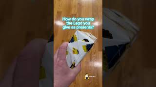 How do you wrap Lego presents