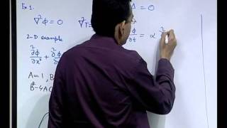 Mod-01 Lec-05 Classification of Partial Differential Equations and Physical Behaviour