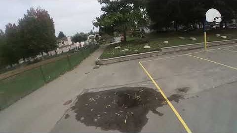 Insta360Go Davinci Resolve Edit - School Yard - Playing Around - FPV Drone