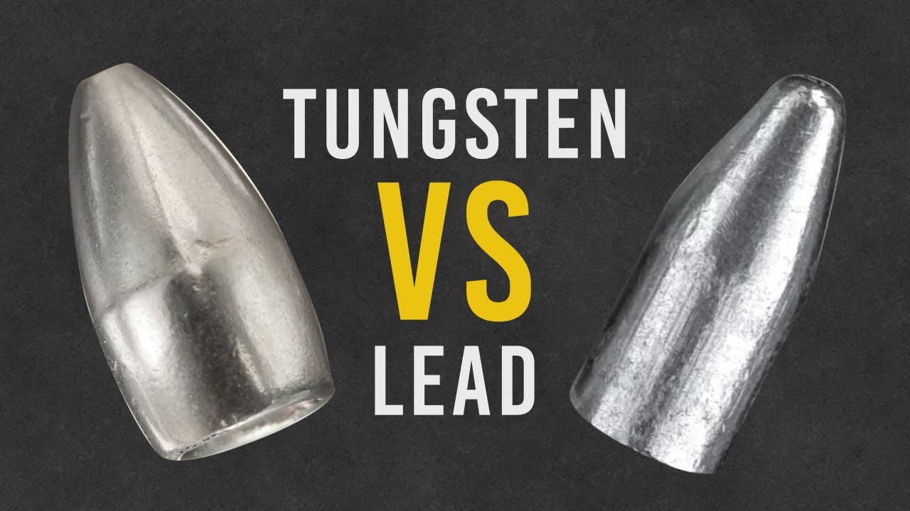 Differences Between Tungsten And Lead Fishing Weights