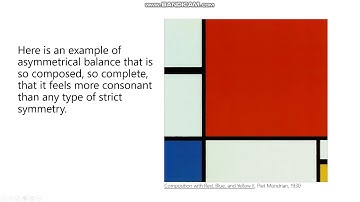 SU20 Unit 5, Balance, Visual Weight and Symmetries, Part 1