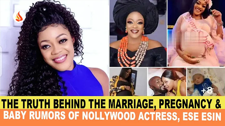 Fans Congratulate Nollywood Actress, Ese Esin for the Arrival of Her New Born Baby