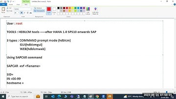 S4HANA 2022 on HANA 2.0 INSTALLATION ( PART-1)