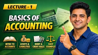 BASICS OF ACCOUNTING LECTURE NO : 1 II TCG CLASSES II