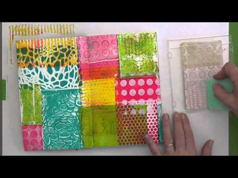 Gelli Plate Printing with Joan Bess - Cloth Paper Scissors