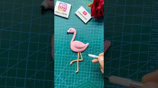 How To Make flamingo | Fondant Topper | Flamingo Cake @fondantcakes9292 #cake How To Make flamingo | Fondant Topper | Flamingo Cake @fondantcakes9292 #cake