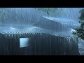 Fall into Sleep Immediately with Heavy Rainstorm & Thunder Sounds Covering the Farmhouse at Night