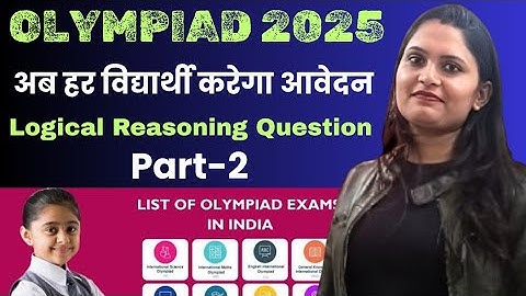 Olympiad Reasoning Question Solve Part-2- | 100% Logical Tricks | Reasoning Olympiad 2025