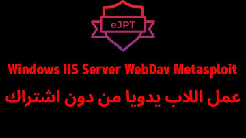 Windows IIS Server WebDav Metasploit