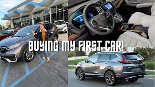 BUYING MY FIRST CAR + CAR TOUR * FIRST BIG GIRL PURCHASE*