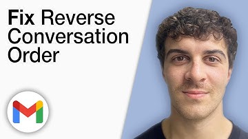 How To Fix Gmail Reverse Conversation Order [2025 Full Guide]