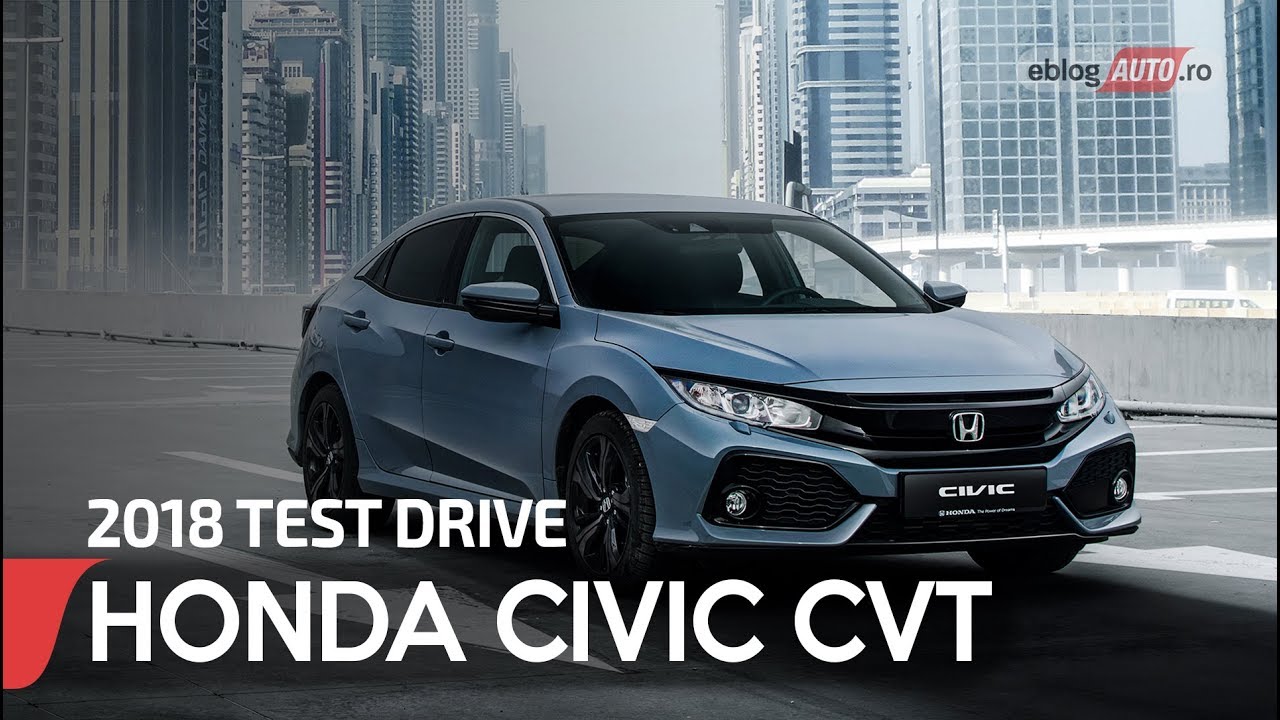 2018 HONDA CIVIC 1.0 VTEC CVT | TEST DRIVE eblogAUTO - YouTube