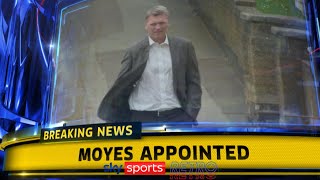 Manchester United appoint David Moyes as manager