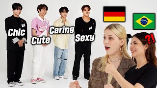 "Who's your ideal type?" Forginers Date with K-POP idol, 4 people 4 style! (Germany, Brazil, DKB)