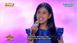 Aliyah Quijoy - And I'm Telling You I'm Not Going - Tawag ng Tanghalan Kids Semifinals - Apr 9, 2024 by Cary Reynolds 1,202 views 1 month ago 3 minutes, 52 seconds