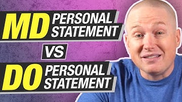 Can I Use the Same Personal Statement for MD and DO? | AACOMAS Personal Statement