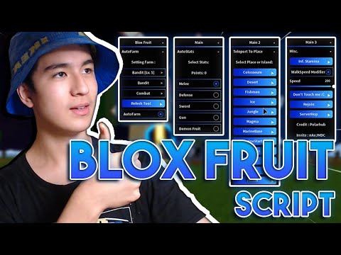 ROBLOX OP Blox Fruit GUI Script (2023 Pastebin)