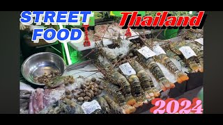 Street food Таиланд Лобстеры Super *ресторан* Чайна таун фестиваль фруктов Бангкок Travel 24 Seafood