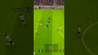 pes mobile2023 Neymar skill x V. van Dijk  #pes #play efootball #efootball #shorts