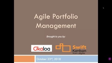 Agile Portfolio Management - Webinar