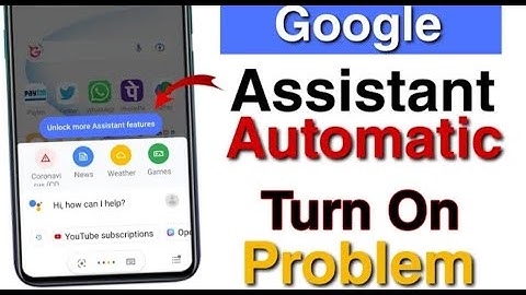 How to fix Google assistant automatically on in Android | Google assistant automatic open in Hindi