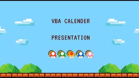 Excel VBA プログラミング 実習発表 カレンダー課題