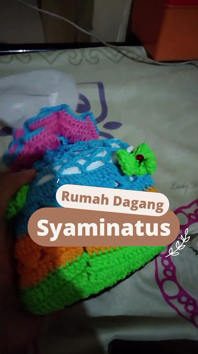 🛍 025 || RUMAH DAGANG || KOTAK TISU RAJUT || PO