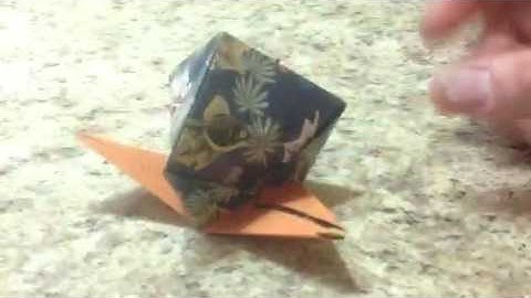 Origami 3 Pointed Star Box by Jonathan Graham