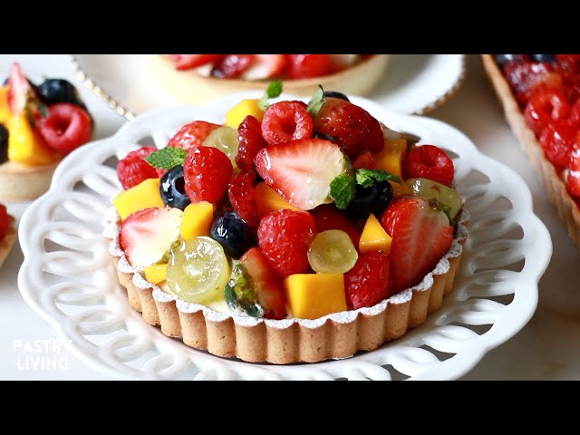 How To Make AMAZING Fruit Tart From Scratch class=