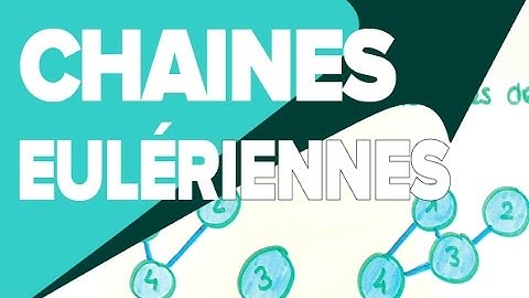 Graphes Chaines Eulériennes et Théorème d