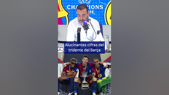 Las increíbles cifras del tridente del Barça | El Partidazo de COPE