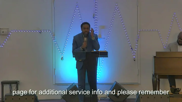 "Who Messed Up?" | Pastor Terrell Holmes | Nov. 14...