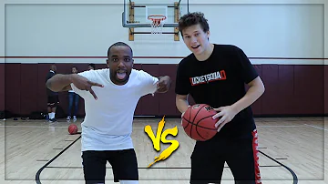 CRAZIEST 1V1 BASKETBALL CASHNASTY VS JESSERTHELAZER