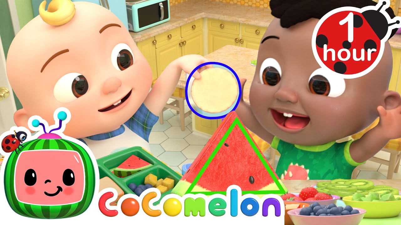 Shapes in My Lunchbox Song! + More, @Cocomelon - Nursery Rhymes