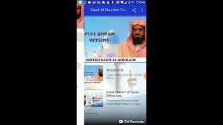 Saud Al Shuraim Full Offline Quran App / قرأن كامل سعود الشريم بدون نت screenshot 2