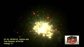 MC200-49 Fireworks 49 lasku 50 cal. Saluut.ee