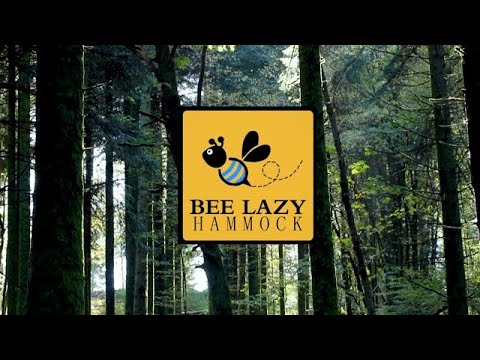 Hamac de bivouac en toile de parachute vert Bee Lazy Camp solo