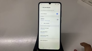 Samsung Galaxy M07 4G Me Do Not Disturb Enable or Disable Kaise Kare – Full Guide 2025