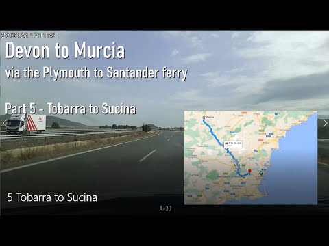Devon to Murcia - Part 5 Tobarra to Hacienda Riquelme, Sucina