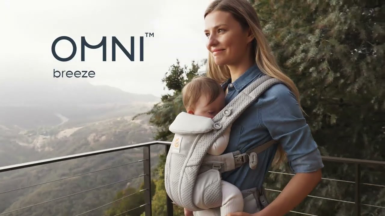 Ergobaby Omni Breeze Baby Carrier - Pearl Grey – Mamas & Papas IE