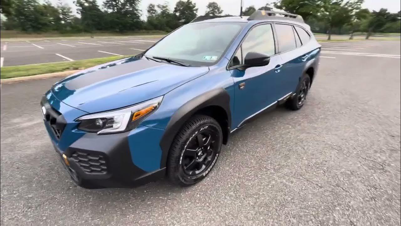 2025 Subaru Outback Wilderness Geyser Blue YouTube