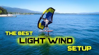 Sub 5 knots of Wind with this Setup! The Future of Wing Foiling?