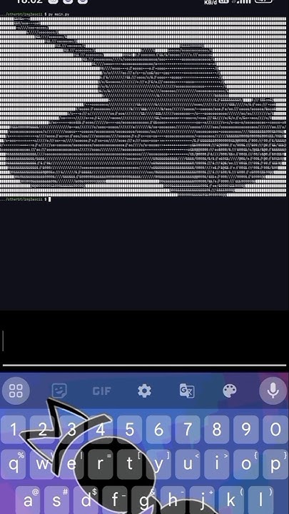 T-34 ascii art with python3 #programming #python #random #t34 - YouTube