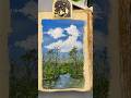 Louisiana Marshes painted with gouache #impressionistart #louisiana #art #impressionism #gouache