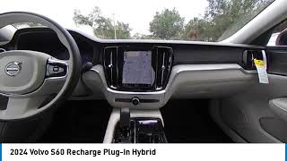 2024 Volvo S60 Recharge Plug-In Hybrid near me Fort Myers Naples Estero Cape Coral FL F24364 F24364