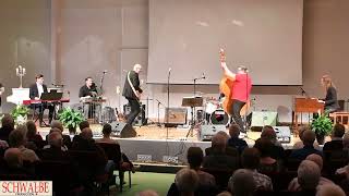 2022-04-20. Kent Wennman Rockabilly Kvartett &amp; Band &amp; Viktoria Tolstoy Kompassen Enköping.