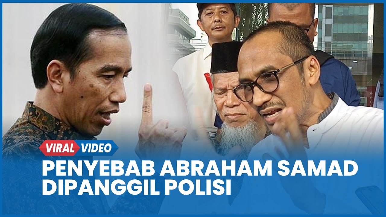 Penyebab Abraham Samad Dipanggil Polisi dalam Kasus Tuduhan Ijazah Palsu Jokowi