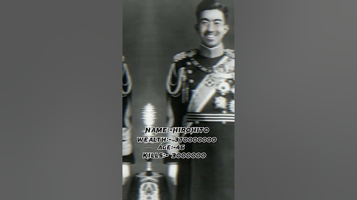 Hirohito Edit 🇯🇵🔥